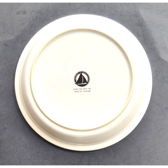 Vintage Apple Pie Recipe Baking Dish Over and Back Inc Indoor Outfitters 10.5x2" - Picture 5 of 7